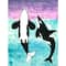 Sparkly Selections Killer Whales By Local Utah Artist Rachel H. Diamond Art Kit, Square Diamonds